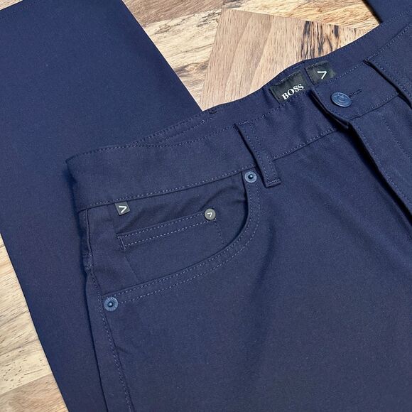 BOSS Hugo Boss Delaware3 Slim Fit Travel Chino Pants Men's 32x32 NWOT - Picture 1 of 12